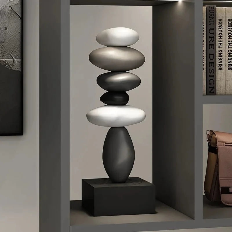 Miniaturas Decorativas em Resina para Escritório e Sala Estilo Moderno Lavielle