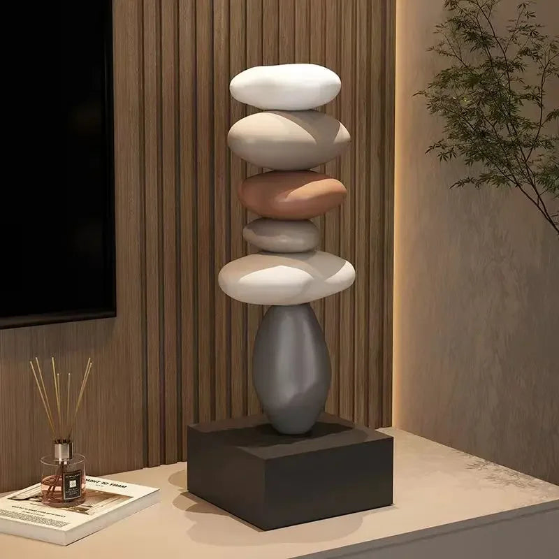 Miniaturas Decorativas em Resina para Escritório e Sala Estilo Moderno Lavielle