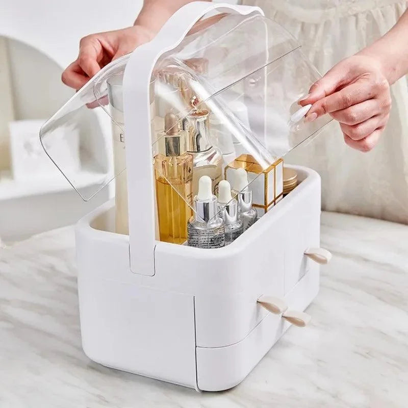 Organizador de Maquiagem e Joias Impermeável Multicolor para Mesa Lavielle