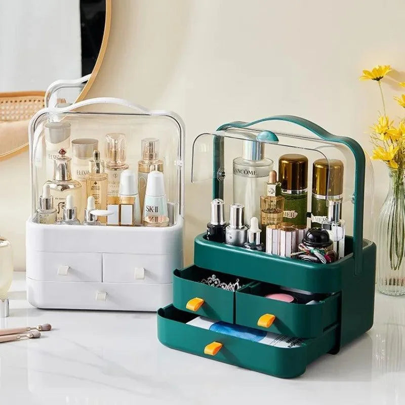 Organizador de Maquiagem e Joias Impermeável Multicolor para Mesa Lavielle