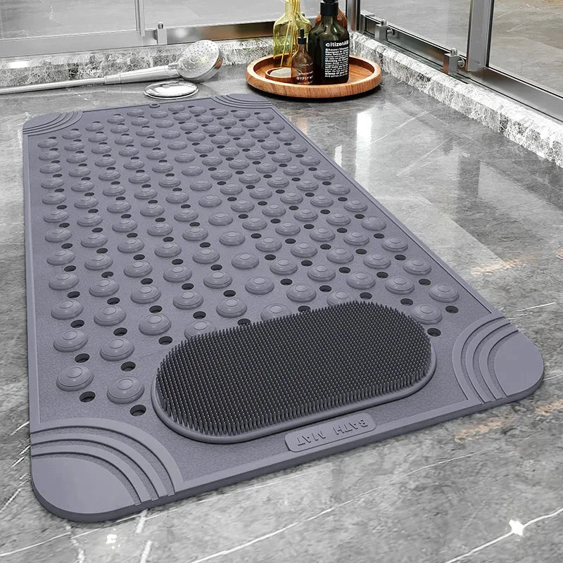 Tapete Antiderrapante com Massagem e Textura Soft para Banheiro Lavielle