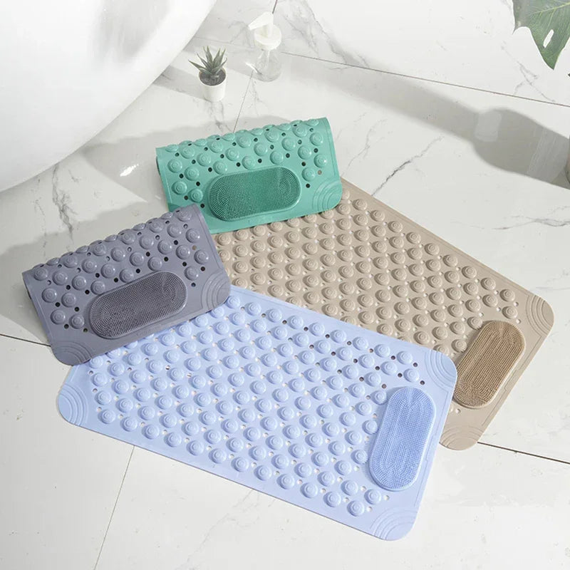 Tapete Antiderrapante com Massagem e Textura Soft para Banheiro Lavielle