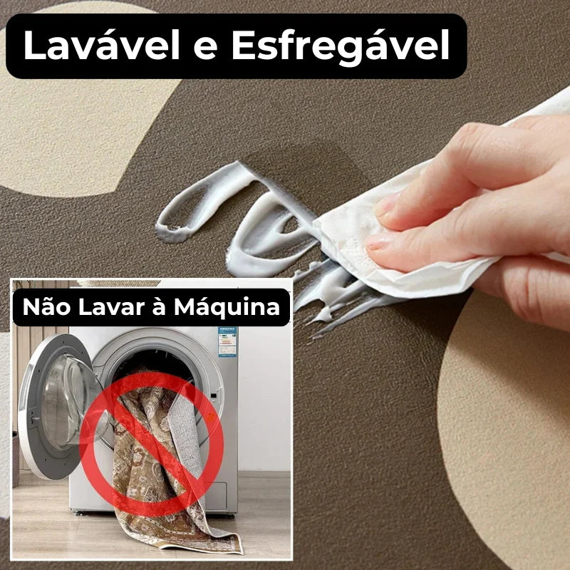 Tapete de Banheiro Minimalista Antiderrapante com Secagem Rápida Lavielle